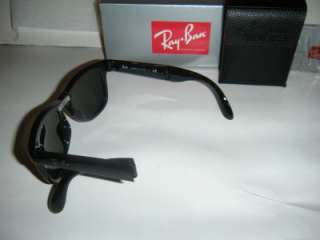 Ray Ban Folding Wayfarer Black RB 4105 601 50mm New Aut 805289154587 