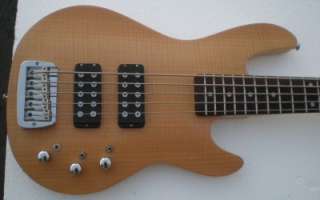 TRIBUTE L2000 CARVED TOP NATURAL ELECTRIC BASS + GIBSON GUITAR 