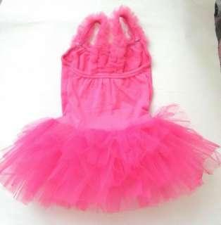 Girl Pearl Party Leotard Ballet Tutu Skirt Dress 1 4 7Y  