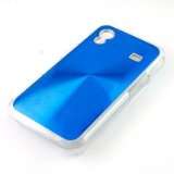 Schutzhülle Alu Case Cover Gehäuse Samsung S5830 Galaxy Ace Blau 