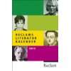 Reclams Literatur Kalender 2011  Bücher