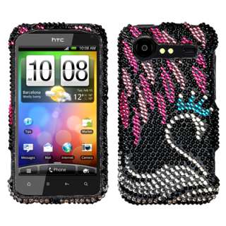 BLING Phone Cover Case HTC DROID INCREDIBLE 2 6350 SWAN  