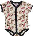 Cleveland Indians Baby All Over Print French Creeper