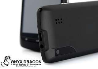 Onyx Dragon Ultra slim 3.6 Inch touchscreen Android 2.2 dual SIM WIFI 