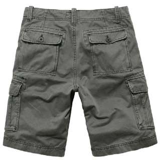 NEW Men Athletic Casual Military Style Cargo Pirate Shorts Short Pants 