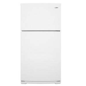 Amana 21.1 cu. ft. Top Freezer Refrigerator in White A1RXNGFYW at The 