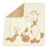 Baby Kapuzentuch mit Giraffenmotiv, Badetuch für Babys 100% Baumwolle 