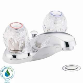   Handle Low Arc Lavatory Faucet Bulk Pack with Drain Assembly in Chrome