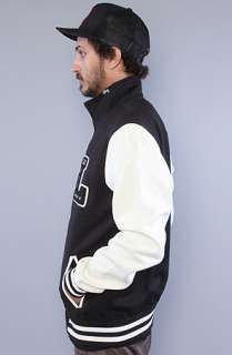 LRG The Top Speed Track Jacket in Black  Karmaloop   Global 