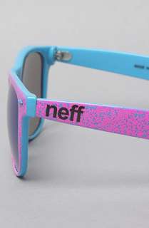 NEFF The Daily Sunglasses in Cyan Speckle  Karmaloop   Global 