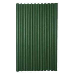 Ondura 48 In. X 79 In. Green Asphalt Corrugated Roof Panel 154 at The 