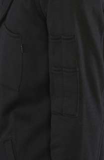 RVCA The Peddler Fleece Jacket in Black  Karmaloop   Global 
