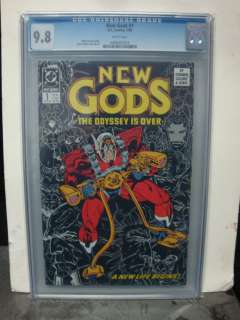 NEW GODS #1 cgc 9.8 New Beginning for the NEW GODS 1989  