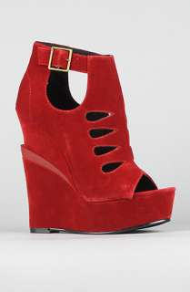 Sole Boutique The Garcelle Shoe in Wine Velvet  Karmaloop 