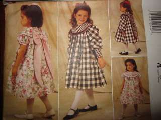 Butterick Pattern 4215 Childs Judy Lynn Design Dress  