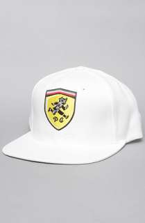 Play Cloths The Old Man Snapback Hat in White  Karmaloop   Global 