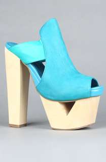 Jeffrey Campbell The Pamela Shoe in Blue  Karmaloop   Global 