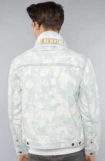   Jacket in Bleach Splash Wash  Karmaloop   Global Concrete Culture