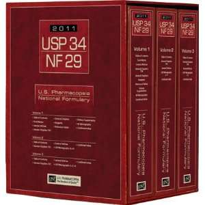 USP 34   NF 29 The United States Pharmacopeia and National Formulary 