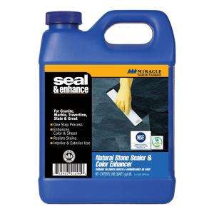 Stone Sealer from Miracle Sealants     Model SEA QT   H