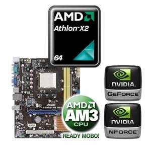 ASUS M2N68 AM SE2 Motherboard CPU Bundle   AMD Athlon X2 4400+ 2.30GHz 