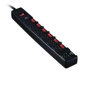 Ultra U12 40629 Power Strip   7 Individual Switches, 540 Joules & a 6 