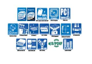 Asus P5QL E Intel P43 Socket 775 Motherboard Item#  A455 2838 