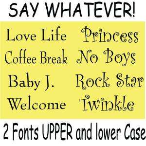 Trace Designs Say Whatever Trace and Paint Letters 2 Fonts A Z 2201 at 