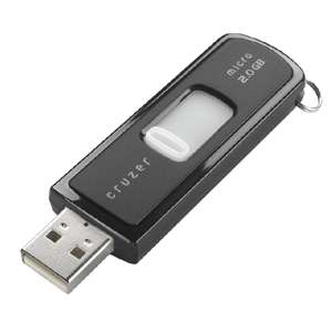 SanDisk SDCZ62048A11 Cruzer Micro Flash Drive   2GB 