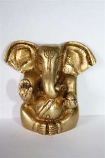 Ganesh Statue,Messing  Indien Elefanten om ganesha g2  