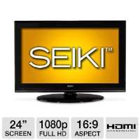Seiki LC 24G82 24 LCD HDTV   1080p, 1920 x 1080, 169, HDMI, USB