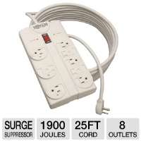   It 8 outlet Surge Suppressor   6 Transformers, 25ft Cord, 1900 Joules