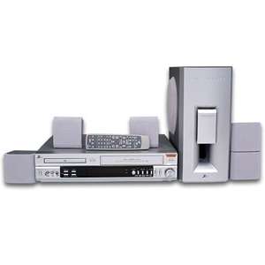 Zenith XBS444 250watt DVD/VHS 6 Speaker Home Theater  