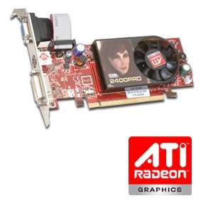 Diamond Radeon HD 2400 Pro Video Card   256MB DDR2, PCI Express 