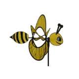 XL   Windrad Biene 1,10 m gelb schwarz Magic Bee Tier Tiere Windräder 