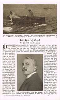 1911   Otto Heinrich Engel Maler Bildbericht 17 Abb. 11 Seiten + 3 