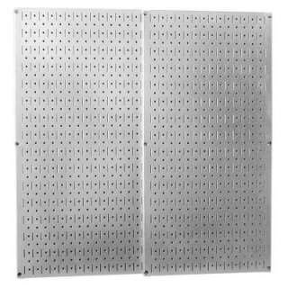 Wall Control Galvanized Steel Metal Pegboard Pack 30P3232GV at The 