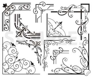 ULTIMATE ORNAMENTS MEGA PACK; vektorgrafiken ornamente  
