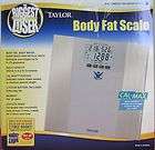 NEW OPENED TAYLOR THE BIGGEST LOSER BODY FAT SCALE MODEL # 5568FBL