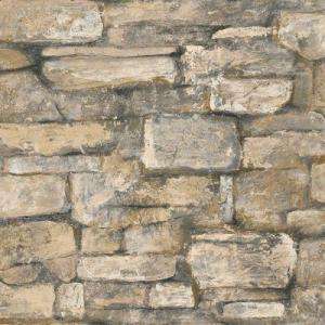   in Natural Field Stone Wallpaper Sample WC1283232S 