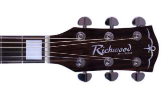 Richwood Full Jumbo Westerngitarre 17 Sunburst Fichte  