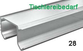 Schiebetürbeschläge Tubel 28 / 150 cm für 2 Möbeltüren  