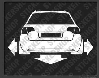 Sticker LOWER & WIDER Audi A4 8E • Quattro LOW Airride  