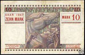 Saar 10 Mark 1947, P.6  