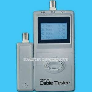 NEW SM 8838 Digital LCD Network Cable Tester BNC Meter  
