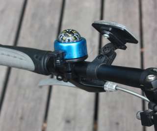 Blue Compass Bicycle Bike Bell Handlebar Ring Horn MTB  