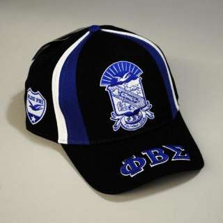 PHI BETA SIGMA Baseball Cap & Hat NWT BLUE & BLACK  
