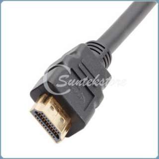 6ft Gold 24+1 DVI D Male to HDMI Male Cable for HDTV HD  