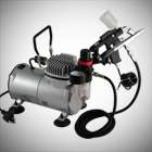 high performance pro air compressor 1x dual action airbrush 1x trigger 