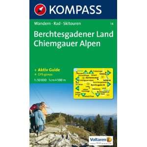 Berchtesgadener Land / Chiemgauer Alpen 1  50 000 Wanderkarte mit 